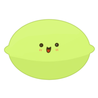 Lemon cute Illustration png