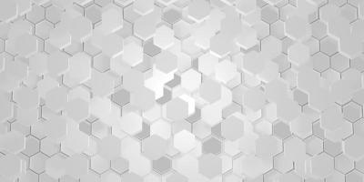 hexagon abstract background modern hexagon scene Honeycomb pattern background 3D illustration photo
