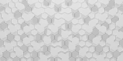 hexagon abstract background modern hexagon scene Honeycomb pattern background 3D illustration photo