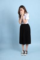 Girl in Student Uniform photo