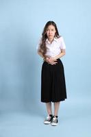 Girl in Student Uniform photo