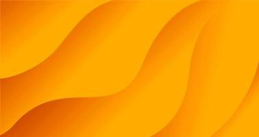 Orange Wave Flow Modern Vibrant Abstract Background photo