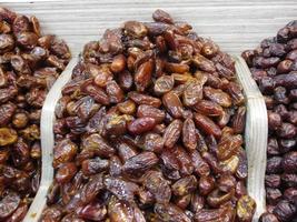 Dates, a fruit that grows a lot in Arabian lands photo