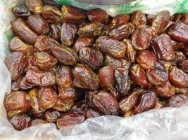 Dates, a fruit that grows a lot in Arabian lands photo