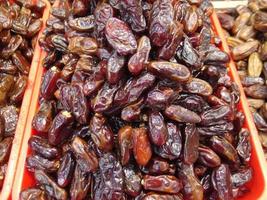 Dates, a fruit that grows a lot in Arabian lands photo