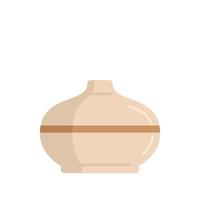 Aromatherapy diffuser icon, flat style vector