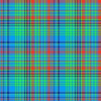 Plaid fabric texture. Background pattern tartan. Seamless textile check vector. vector