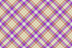 Check tartan background. Vector plaid textile. Fabric seamless texture pattern.