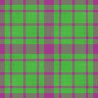Plaid seamless check. Fabric tartan textile. Background texture pattern vector. vector