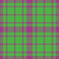 Plaid seamless check. Fabric tartan textile. Background texture pattern vector. vector