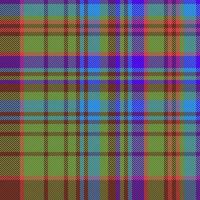 Tartan textile background. Fabric check plaid. Seamless texture pattern vector. vector