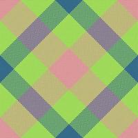 Seamless background textile. Pattern vector plaid. Check tartan texture fabric.