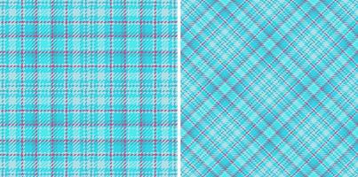 Seamless background vector. Tartan fabric pattern. Check textile plaid texture. vector