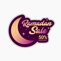 ramadan sale discount sticker banner design business promotion