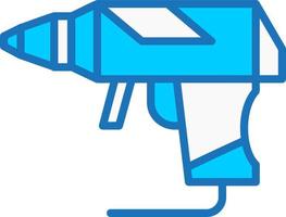 Hot Glue Gun Vector Icon