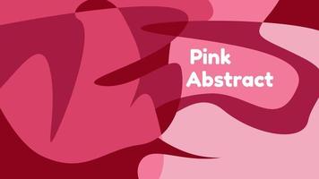 abstract geometric background with pink color for presentation vector