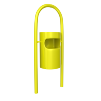 Trash object isolated on transparent png