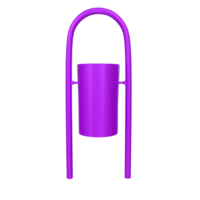 Trash object isolated on transparent png