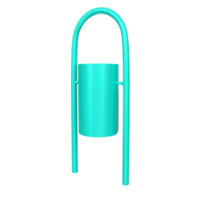 Trash object isolated on transparent png