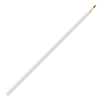 Rendu 3D de l'objet crayon png