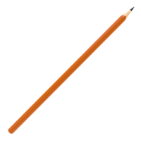 Rendu 3D de l'objet crayon png