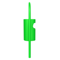 Trash object isolated on transparent png