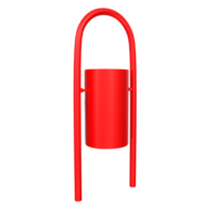 Trash object isolated on transparent png