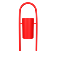 Trash object isolated on transparent png