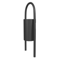 Trash object isolated on transparent png