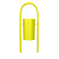 Trash object isolated on transparent png