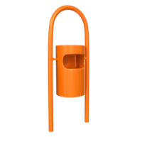 Trash object isolated on transparent png