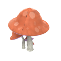 champignon isolé sur transparent png