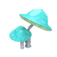 Mushroom isolated on transparent png
