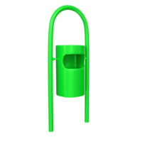 objet poubelle isolé sur transparent png