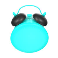 alarm clock isolated on transparent png