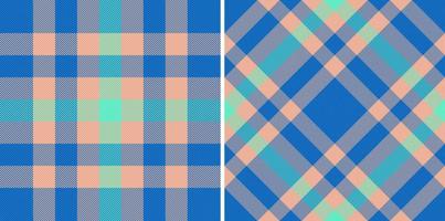 Fabric background check. Vector texture plaid. Pattern textile seamless tartan.