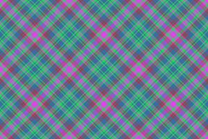 Plaid check textile. Pattern tartan vector. Seamless background texture fabric. vector