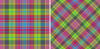 Vector background texture. Fabric pattern textile. Check tartan plaid seamless.
