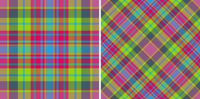 Vector background texture. Fabric pattern textile. Check tartan plaid seamless.