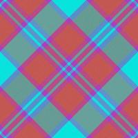 Tartan check vector. Seamless texture background. Fabric plaid pattern textile. vector