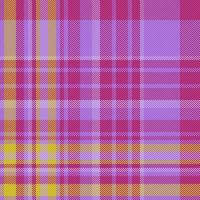Background tartan check. Texture pattern fabric. Vector textile seamless plaid.