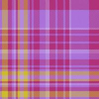 Background tartan check. Texture pattern fabric. Vector textile seamless plaid.