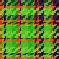 Tartan textile seamless. Texture vector fabric. Background pattern check plaid.