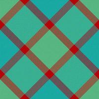 Plaid vector texture. Textile seamless fabric. Pattern tartan background check.