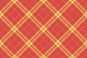 Tartan plaid background, diagonal check seamless pattern. Vector fabric texture for textile print, wrapping paper, gift card, wallpaper.