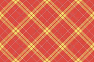 Tartan plaid background, diagonal check seamless pattern. Vector fabric texture for textile print, wrapping paper, gift card, wallpaper.