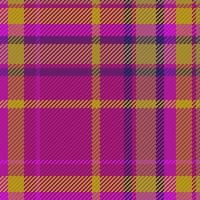 Pattern check tartan. Background texture textile. Plaid vector fabric seamless.