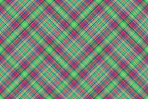 Texture fabric plaid. Textile tartan vector. Pattern background check seamless. vector