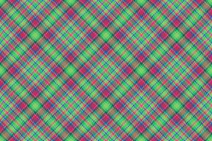 Texture fabric plaid. Textile tartan vector. Pattern background check seamless. vector