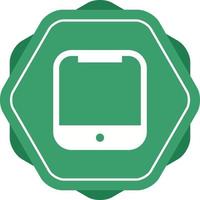 Unique Smart Device Vector Glyph Icon